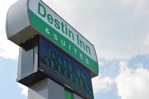 Certifikát, hodnocení, plakát nebo jiný dokument vystavený v ubytování Destin Inn & Suites