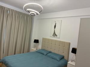 Ένα ή περισσότερα κρεβάτια σε δωμάτιο στο Cristina Home