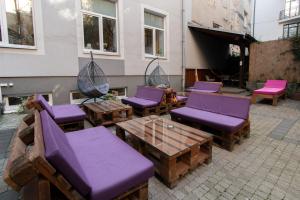 Posezení v ubytování Stories Hub Hostel + 5 fotografií