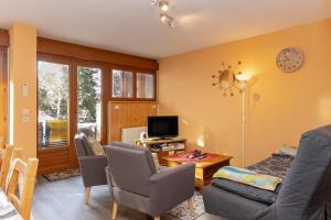 Μια τηλεόραση ή/και κέντρο ψυχαγωγίας στο Appartement plein ciel 4-6 pers