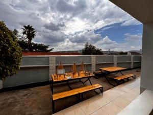 Μπαλκόνι ή βεράντα στο Kalpho Art Center