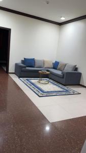 Χώρος καθιστικού στο شقق روز1 للشقق المخدومة