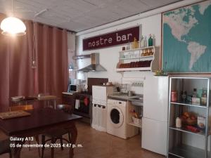 Kuchyň nebo kuchyňský kout v ubytování Loft with love in Pals