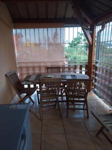 Un balcón o terraza en Les Myriades