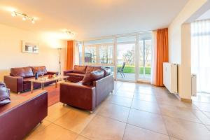 Un lugar para sentarse en Residenz Meeresblick B Fewo 5