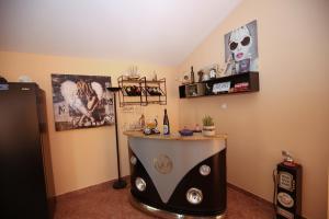 Lounge nebo bar v ubytování Apartman Vali Crikvenica