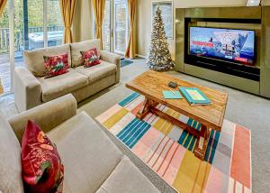 Χώρος καθιστικού στο Raywell Hall Country Lodges