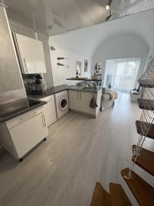 Køkken eller tekøkken på Spacieux duplex sur le port