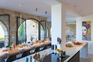 Jídlo v vily nebo okolí