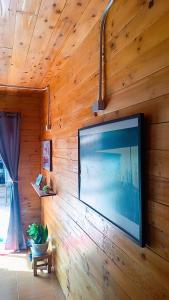 TV a/nebo společenská místnost v ubytování Stop by stay Pai