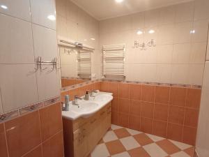 Koupelna v ubytování Kwatery pracownicze