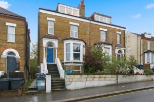 Bygningen som lejligheden ligger i