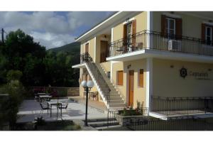 Balkón nebo terasa v ubytování Captain's Dion Apartments