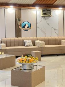 Istumisnurk majutusasutuses Moon Island Camp