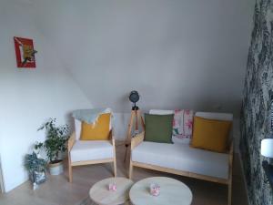 Posezení v ubytování Le repos du facteur