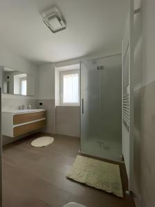 Koupelna v ubytování Cà De Qualì