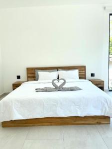 Postel nebo postele na pokoji v ubytování Casa McCash