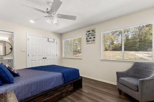 Ένα ή περισσότερα κρεβάτια σε δωμάτιο στο Water Haus