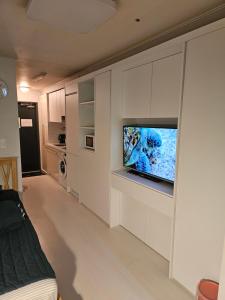 Η κουζίνα ή μικρή κουζίνα στο Urban Space Gangnam station