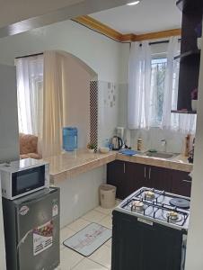 Η κουζίνα ή μικρή κουζίνα στο floriancy Homes