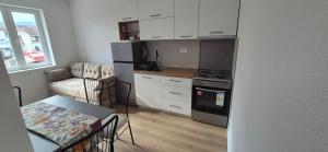 Kuchyň nebo kuchyňský kout v ubytování TESLA 132 Apartment 9