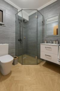 Vannituba majutusasutuses Appartement bord de mer avec piscine à Bouznika