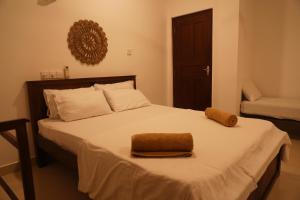 Ένα ή περισσότερα κρεβάτια σε δωμάτιο στο Three Elements