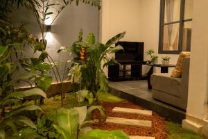 Χώρος καθιστικού στο Villa EN 22