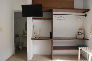 Μια τηλεόραση ή/και κέντρο ψυχαγωγίας στο CASA KINICH SISAL