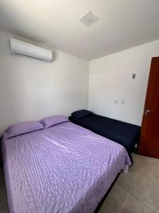 Postel nebo postele na pokoji v ubytování Apartamento Gramame, João Pessoa PB