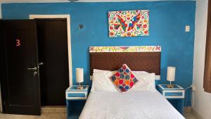 Postel nebo postele na pokoji v ubytování Habitacion2 con baño propio