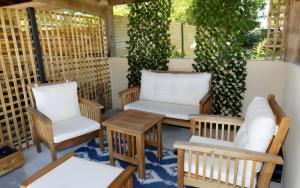 Posezení v ubytování Gite Le Cocon De Lily