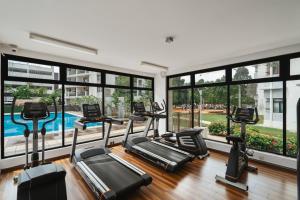 Γυμναστήριο ή/και όργανα γυμναστικής στο The One by Nakza Stays, Lakeview Suites at Putrajaya