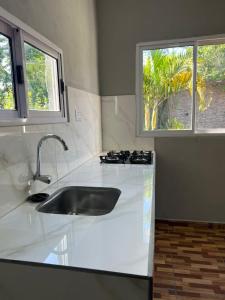 Kuchyň nebo kuchyňský kout v ubytování El Quincho + 3 fotografie