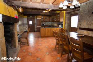 Kuchyň nebo kuchyňský kout v ubytování La Diligencia