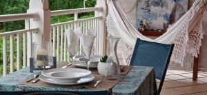 Balkón nebo terasa v ubytování Le Nid De Bellemont