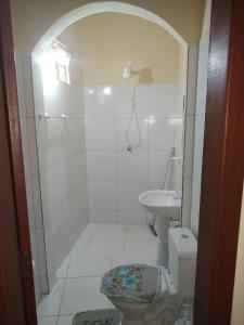 Koupelna v ubytování Pousada Lua Mar Arraial d'Ajuda