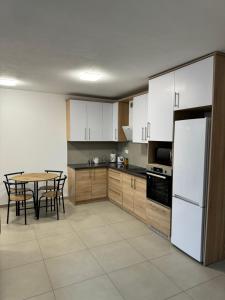 Kuchyň nebo kuchyňský kout v ubytování Apartmán Pri Tichom Lese