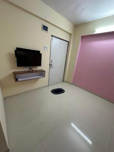 TV a/nebo společenská místnost v ubytování Sunset stay