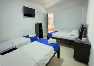 Ένα ή περισσότερα κρεβάτια σε δωμάτιο στο Quinta de San Pedro +106 φωτογραφίες