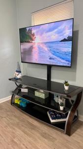 Μια τηλεόραση ή/και κέντρο ψυχαγωγίας στο Penguins on the Beach Resorts