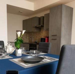 Kuchyň nebo kuchyňský kout v ubytování Residenza India