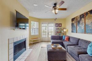 Χώρος καθιστικού στο Beach Club 276