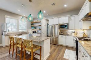 Køkken eller tekøkken på Mila's Retreat