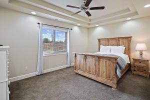 Postel nebo postele na pokoji v ubytování Geary Getaway