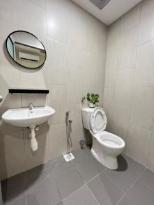 Koupelna v ubytování Swing & Pillows - Setapak Central, Kuala Lumpur