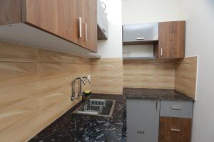 Köök või kööginurk majutusasutuses Lavender Airport suite +7 fotot