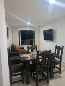 Μια τηλεόραση ή/και κέντρο ψυχαγωγίας στο Apt san gil por dias amoblado