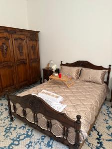 Voodi või voodid majutusasutuse Appartement moderne à Meknès Wi-Fi fibre clim et coin café élégant toas +17 fotot