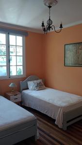 Postel nebo postele na pokoji v ubytování Casa patrimonial completamente renovada a minutos del centro